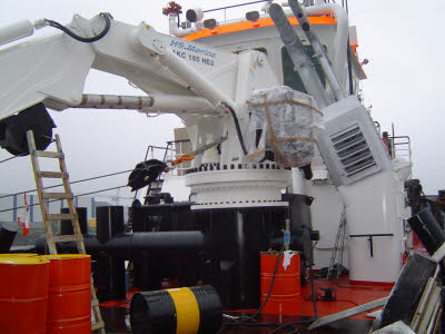 Hydraulische installatie sleepboot